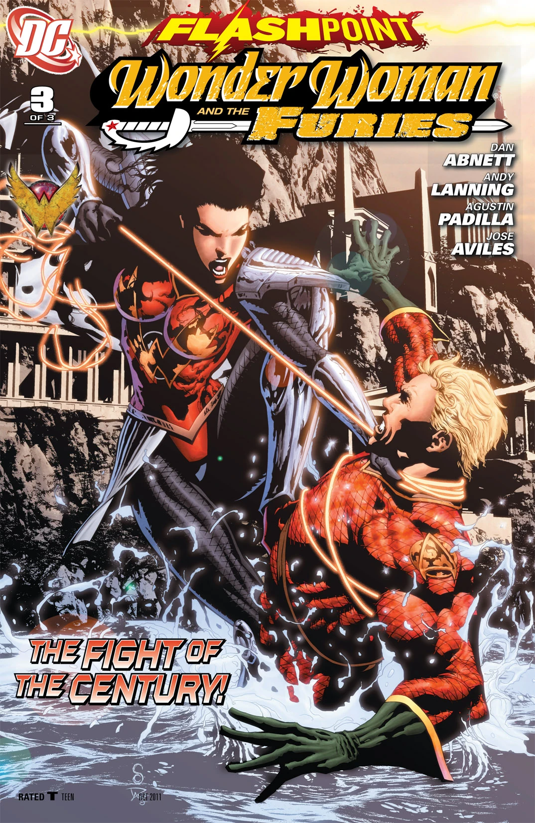 Flashpoint: Wonder Woman and the Furies #3 (DC, 2011 — Cover A) cover